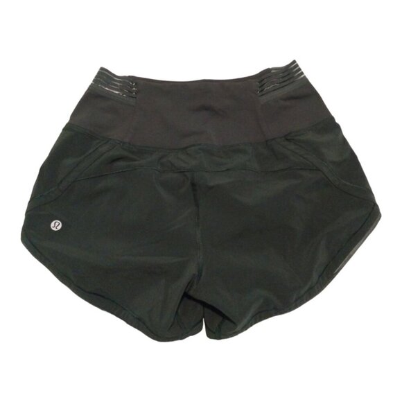 Lululemon Before Dawn Run Shorts Size 4 High-Rise Workout‎ Training - Picture 4 of 6